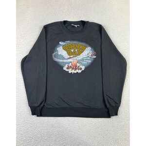 Green Day Dookie Sweatshirt Mens Small Pullover Crewneck Band Album Graphic